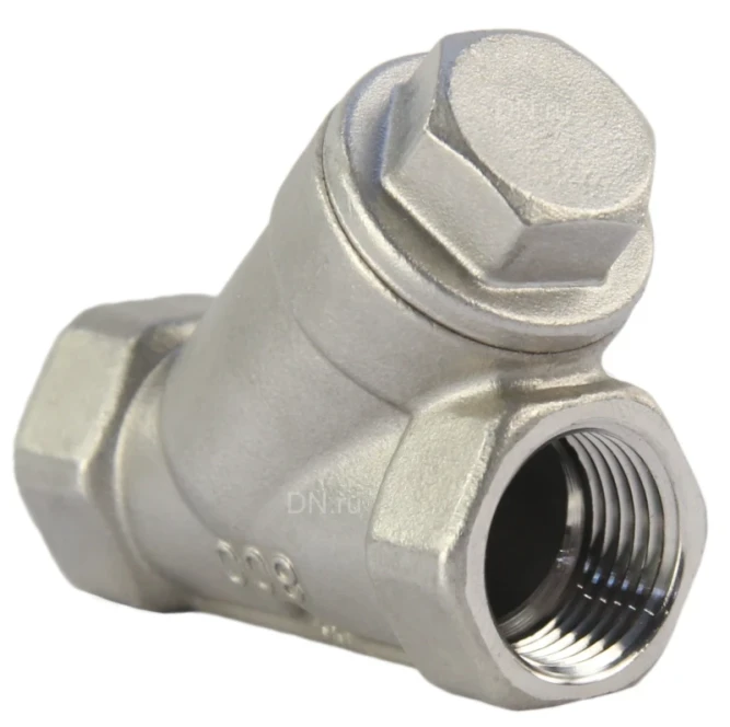 Фильтр сетчатый FMY3232P-T 1/2″ Ду15 Ру16, Y-образный, корпус - нержавеющая сталь 316, резьбовой в Алматы