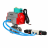 Кран шаровой BV3232P(4pc)-SP-3WT-T-ISO-H WDVF Ду25 Ру63 стандартнопроходной, 3-ходовой Т-тип, внутренняя резьба, нержавеющая сталь AISI 316, с пневмоприводом PA-DA-065, пневмораспределителем 4V320-08 AC220V и магнитным переключателем ALS200D в Алматы