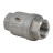 Клапан обратный VCS3232P-T 2″ Ду50 Ру16 резьбовой, пружинный, корпус - нержавеющая сталь 316, диск - нержавеющая сталь 316, уплотнение - металл в Алматы