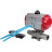 Кран шаровой BV3232P(3pc)-FP-W-ISO-H LONG Ду50 Ру40 полнопроходной, корпус - нержавеющая сталь 316, уплотнение - PTFE, под приварку, с пневмоприводом PA-DA-083 и пневмораспределителем 4V320-10 AC220V в Алматы