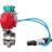 Затвор дисковый поворотный WBV3131E-2W-T-H Ду25 Ру10 резьбовой, пищевая нержавеющая сталь 304, уплотнение - EPDM, с пневмоприводом PA-DA-052, пневмораспределителем 4V320-08 AC220V и магнитным переключателем ALS200D в Алматы