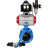 Затвор дисковый поворотный WBV1313E-2W-F-H Ду150 Ру16 фланцевый, корпус - чугун GGG40, диск - чугун GGG40, EPDM, с пневмоприводом PA-DA-130, пневмораспределителем 4V320-10 AC220V, БКВ APL-510N EX и БПВ AFC2000 в Алматы