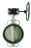 Затвор дисковый поворотный WBV3232E-2W-Fb-H Ду300 Ру16, корпус - сталь 316L, диск - сталь 316L, уплотнение - EPDM,с редуктором RDN RQN5-500Z-T30 в Алматы