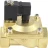 Клапан электромагнитный VS400-NT-NC-24VDC 2″ Ду50 Ру16, соленоидный двухходовой, корпус - латунь, уплотнение - NBR, резьбовой, нормально-закрытый, пилотный, катушка - 24В в Алматы
