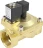 Клапан электромагнитный VS400-NT-NC-24VDC 2″ Ду50 Ру16, соленоидный двухходовой, корпус - латунь, уплотнение - NBR, резьбовой, нормально-закрытый, пилотный, катушка - 24В в Алматы