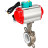 Затвор дисковый поворотный WBV3131P-2W-Fb-H Ду150 Ру16 корпус - нержавеющая сталь 304, диск - нержавеющая сталь 304, уплотнение - PTFE, с пневмоприводом PA-DA-105, пневмораспределителем 4M310-08 AC220V и магнитным переключателем ALS200D в Алматы