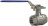 Кран шаровой BV3232P(2pc)-FP-T-ISO-H Ду25 Ру63 полнопроходной двухходовой, нержавеющая сталь 316, внутренняя резьба, уплотнение - PTFE, с ISO-фланцем и рукояткой, 11х11, F04/F05 в Алматы