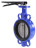 Затвор дисковый поворотный WBV3432E-2W-Fb-H Ду125 Ру16 межфланцевый, корпус - углеродистая сталь WCB, диск - нержавеющая сталь 316L, уплотнение - EPDM, с рукояткой, квадрат 14х14, F07 в Алматы