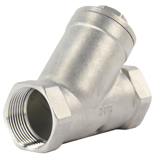 Фильтр сетчатый FMY3232P-T 1 1/4″ Ду32 Ру16, Y-образный, корпус - нержавеющая сталь 316, резьбовой в Алматы