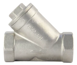 Фильтр сетчатый FMY3232P-T 1 1/4″ Ду32 Ру16, Y-образный, корпус - нержавеющая сталь 316, резьбовой