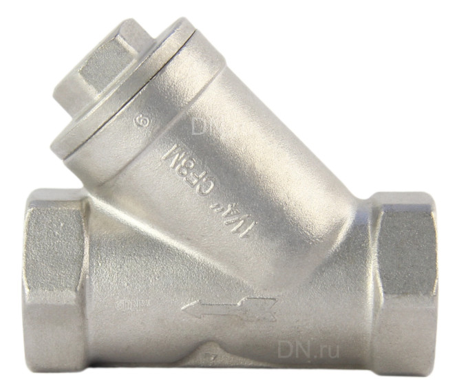 Фильтр сетчатый FMY3232P-T 1 1/4″ Ду32 Ру16, Y-образный, корпус - нержавеющая сталь 316, резьбовой в Алматы