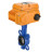 Затвор дисковый поворотный WBV1432N-2W-Fb-H Ду250-040 Ру16, корпус - чугун GGG50, диск - нержавеющая сталь 316L, уплотнение - NBR, с электроприводом QT-N-040EM-1-24VAC-У1 в Алматы