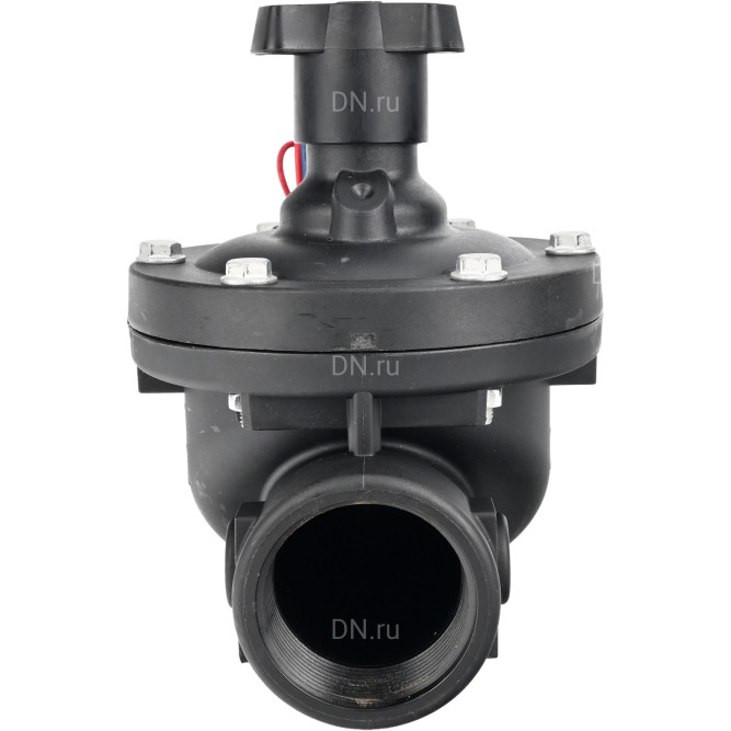 Клапан электромагнитный VS1141-NT-NC-24VDC 4″ Ду100 Ру10 соленоидный двухходовой пилотного действия, корпус - пластик PA66, уплотнение - NBR, внутренняя резьба, нормально закрытый (НЗ), катушка 24В DC в Алматы