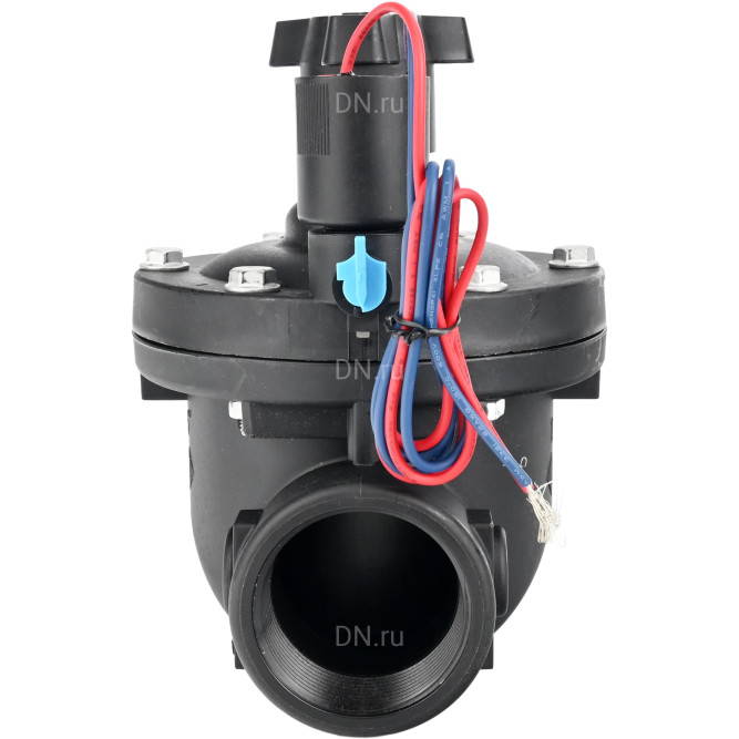 Клапан электромагнитный VS1141-NT-NC-24VDC 4″ Ду100 Ру10 соленоидный двухходовой пилотного действия, корпус - пластик PA66, уплотнение - NBR, внутренняя резьба, нормально закрытый (НЗ), катушка 24В DC в Алматы