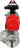 Кран шаровой BV3232P(4pc)-SP-3WL-T-ISO-H Ду80 Ру40 стандартнопроходной трехходовой L-тип, нерж. сталь SS316, внутренняя резьба, уплотнение - PTFE, с пневмоприводом PA-DA-83 и блоком концевых выключателей APL-210N в Алматы