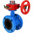 Затвор дисковый поворотный WBV1313E-2W-F-H Ду65 Ру16 фланцевый, корпус - чугун GGG40, диск - чугун GGG40, уплотнение - EPDM, с редуктором HGBF RQN1-180Z в Алматы