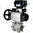 Кран шаровой BV3232P(3pc)-FP-SW-ISO-H Ду100 Ру63 полнопроходной, корпус - нержавеющая сталь SS316, под приварку, с пневмоприводом PA-DA-105-1, электропневматическим поворотным позиционером YT-1000RSN с обратной связью в Алматы