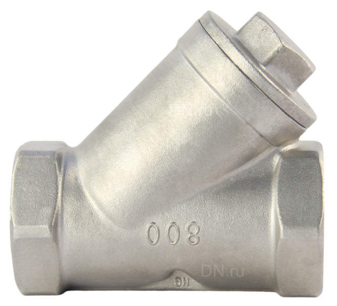 Фильтр сетчатый FMY3232P-T 1 1/2″ Ду40 Ру16, Y-образный, корпус - нержавеющая сталь 316, резьбовой в Алматы