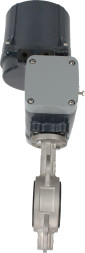 Затвор дисковый поворотный WBV3131N-2W-Fb-H Ду125 Ру16 межфланцевый, корпус - нержавеющая сталь 304, диск - нержавеющая сталь 304, уплотнение - NBR, с электроприводом четвертьоборотным QTSA-N-014EM-O0-220VAC с пружинным возвратом