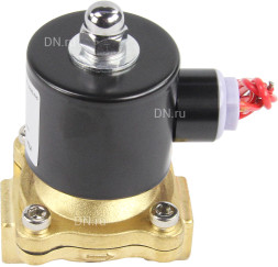 Клапан электромагнитный VS100-VT-NC-24VAC 3/8″ Ду10 Ру10 прямого действия двухходовой, корпус - латунь, присоединение - внутренняя резьба, уплотнение - VITON, нормально-закрытый, катушка - 24 В AC