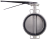 Затвор дисковый поворотный WBV3232V-2W-Fb-H Ду300 Ру16 межфланцевый, корпус - нержавеющая сталь 316L, диск - нержавеющая сталь 316L, уплотнение - VITON, с рукояткой, квадрат 22х22, F10 в Алматы