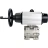Кран шаровой BV3232P(3pc)-FP-SW-ISO-H Ду100 Ру63 полнопроходной, корпус - нержавеющая сталь SS316, под приварку, с пневмоприводом PA-DA-105-1 в Алматы