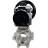Кран шаровой BV3232P(3pc)-FP-SW-ISO-H Ду100 Ру63 полнопроходной, корпус - нержавеющая сталь SS316, под приварку, с пневмоприводом PA-DA-105-1 в Алматы