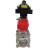 Кран шаровой BV3232P(3pc)-FP-W-ISO-H Ду50 Ру40 SS316 полнопроходной под приварку, корпус - нержавеющая сталь с пневмоприводом PA-SA-105 и блоком концевых выключателей APL-410N EX в Алматы