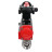 Кран шаровой BV3232P(2pc)-FP-T-ISO-H 2 1/2“ Ду65 Ру40 полнопроходной двухходовой, нержавеющая сталь SS316, внутренняя резьба, уплотнение - PTFE, с пневмоприводом с возвратными пружинами PA-SA-105 и БКВ APL-410N EX в Алматы