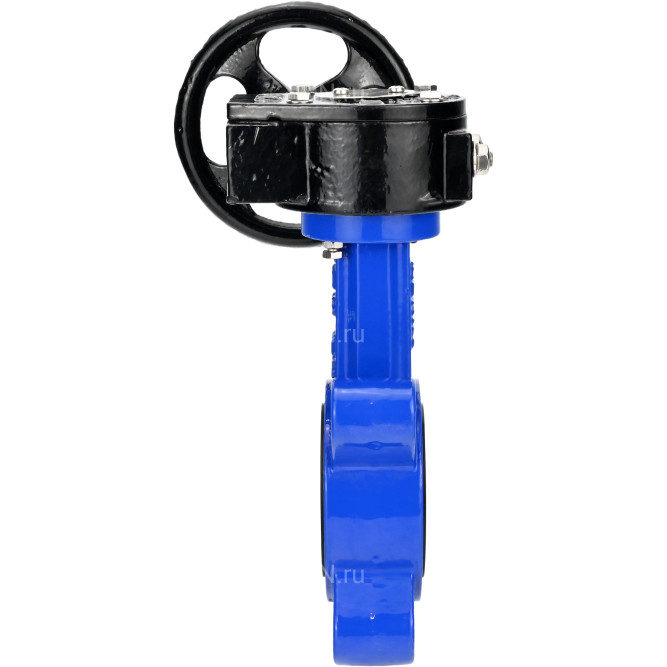 Затвор дисковый поворотный WBV1616E-2W-Fb-H Ду100 Ру16 LUG межфланцевый, корпус - чугун QT450, диск - чугун QT450, уплотнение - EPDM, с редуктором RDN RQN3-150Z-T24 в Алматы