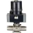 Кран шаровой BV3131P(3pc)-FP-W-ISO-H LONG Ду65 Ру25 полнопроходной, под приварку, корпус - нержавеющая сталь SS304, уплотнение - PTFE, с электроприводом четвертьоборотным QTSA-N-007EM-O0-220VAC с пружинным возвратом в Алматы