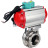 Затвор дисковый поворотный кламповый WBV3131E-2W-C-H Ду40 Ру10 корпус - пищевая нержавеющая сталь 304, уплотнение - EPDM, с пневмоприводом PA-DA-052, пневмораспределителем 4M310-08 AC220V и магнитным переключателем ALS200D в Алматы