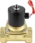 Клапан электромагнитный VS100-ET-NC-220VAC 2″ Ду50 Ру10, соленоидный двухходовой, корпус - латунь, уплотнение - EPDM, резьбовой, нормально-закрытый, прямого действия, катушка - 220В в Алматы