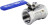 Кран шаровой BV3232P-SP-T-H Ду32 Ру63 стандартнопроходной двухходовой, нержавеющая сталь SS316, внутренняя резьба, уплотнение - PTFE, ручка-рычаг в Алматы