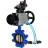 Затвор дисковый поворотный WBV1616E-2W-Fb-H Ду125 Ру16 LUG корпус - чугун QT450, диск - чугун QT450, уплотнение - EPDM, с пневмоприводом PA-DA-105-1, пневмораспределителем 4V320-08 AC220V, БКВ APL-210N и БПВ AFC2000 в Алматы