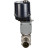 Кран шаровой BV3232P(3pc)-FP-W-ISO-H LONG Ду10 Ру63 полнопроходной, под приварку, корпус - нержавеющая сталь SS316, уплотнение - PTFE, с электроприводом четвертьоборотным QTSA-N-003EM-O0-220VAC с пружинным возвратом в Алматы