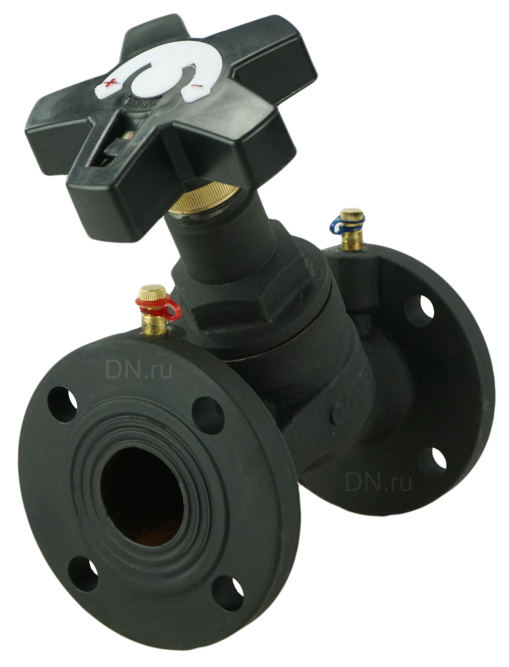 Клапан балансировочный VB1431V-F Ду50 Ру16 чугунный, фланцевый, с ниппелями в Алматы