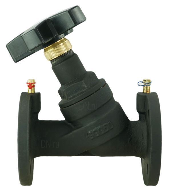 Клапан балансировочный VB1431V-F Ду50 Ру16 чугунный, фланцевый, с ниппелями в Алматы
