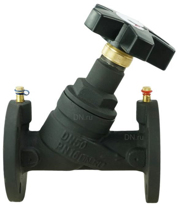 Клапан балансировочный VB1431V-F Ду50 Ру16 чугунный, фланцевый, с ниппелями в Алматы