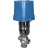 Клапан регулирующий VRg1-31M-PED-T 1/2″ Ду15 Ру25 двухходовой, односедельный, резьбовой, корпус - нержавеющая сталь AISI304, уплотнение - металл с электроприводом XCK220-1500 AC220V в Алматы