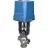 Клапан регулирующий VRg1-31M-PED-T 1/2″ Ду15 Ру25 двухходовой, односедельный, резьбовой, корпус - нержавеющая сталь AISI304, уплотнение - металл с электроприводом XCK220-1500 AC220V в Алматы