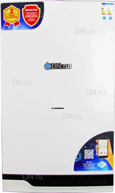 Котел газовый двухконтурный GB24CD-W настенный, белого цвета,  мощность 24кВт, с функцией Wi-Fi в Алматы