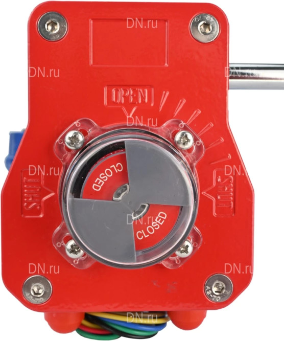 Затвор дисковый поворотный WBV3432N-2W-Fb-H Ду80 Ру16 межфланцевый, корпус - углеродистая сталь WCB, диск - нержавеющая сталь 316L, уплотнение - NBR, с редуктором HGBF RQN1-180Z с индикатором положения и датчиком обратной связи в Алматы