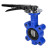 Затвор дисковый поворотный WBV1631N-2W-Fb-H Ду65 Ру16 LUG межфланцевый, корпус - чугун QT450, диск - нержавеющая сталь 304, уплотнение - NBR, с рукояткой в Алматы