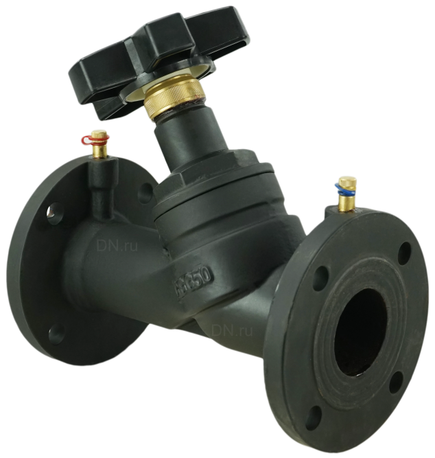 Клапан балансировочный VB1431V-F Ду65 Ру16 чугунный, фланцевый, с ниппелями в Алматы