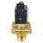 Клапан электромагнитный VS300-VT-NO-24VDC 1″ Ду25 Ру10, соленоидный двухходовой, корпус - латунь, уплотнение - Viton, резьбовой, нормально-открытый, прямого действия, катушка - 24В в Алматы