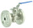 Кран шаровой BV3232P(2pc)-FP-F-ISO-H Ду15 Ру40, корпус - нержавеющая сталь 316, уплотнение - PTFE, полнопроходной фланцевый с ISO-фланцем и рукояткой, 9х9, F03/F04 в Алматы
