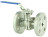 Кран шаровой BV3232P(2pc)-FP-F-ISO-H Ду15 Ру40, корпус - нержавеющая сталь 316, уплотнение - PTFE, полнопроходной фланцевый с ISO-фланцем и рукояткой, 9х9, F03/F04 в Алматы