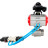 Кран шаровой BV3232P(2pc)-FP-T-ISO-H Ду10 Ру63, полнопроходной внутреннняя резьба, нержавеющая сталь SS316, уплотнение - PTFE, с пневмоприводом PA-DA-052 двойного действия, с пневмораспределителем 4V320-08 AC220V, с БКВ APL-210N в Алматы