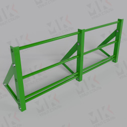 Кровельное ограждение H=600 мм L=3000 мм RAL 6005